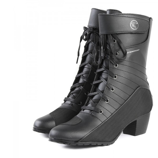 bottines femme motarde