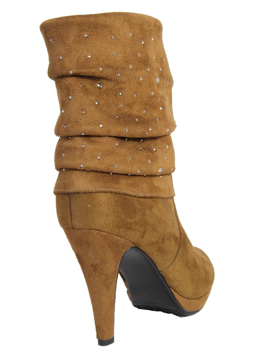 Bottes Cavalières Zippées Et élastiqués - Pédiconfort - Femme