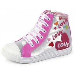 baskets montantes fille