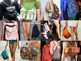 contenu sac a dos cuir
