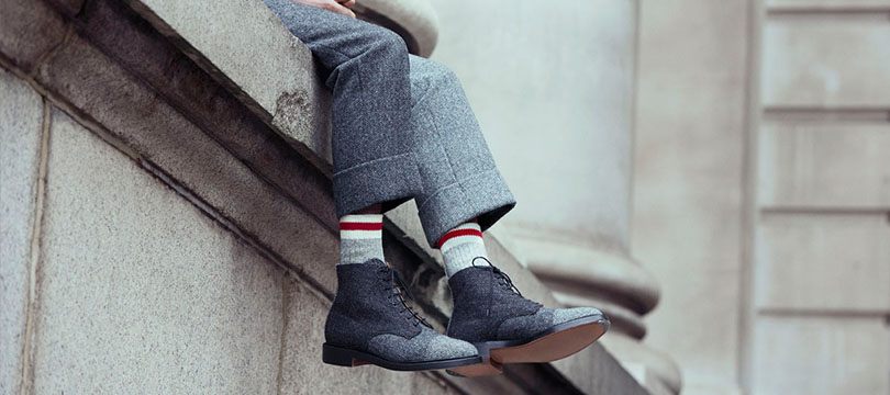 Chaussure en toile homme pas cher sale