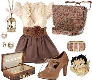 look vintage