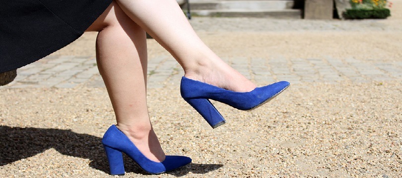 Escarpins Geox en coloris Bleu Femme Chaussures Chaussures à talons Escarpins 