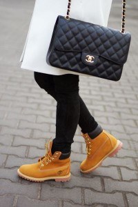 look femme timberland